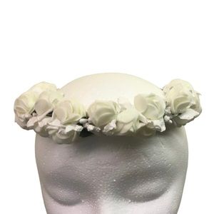 Flower Girl or Bridal Floral Head Wreath